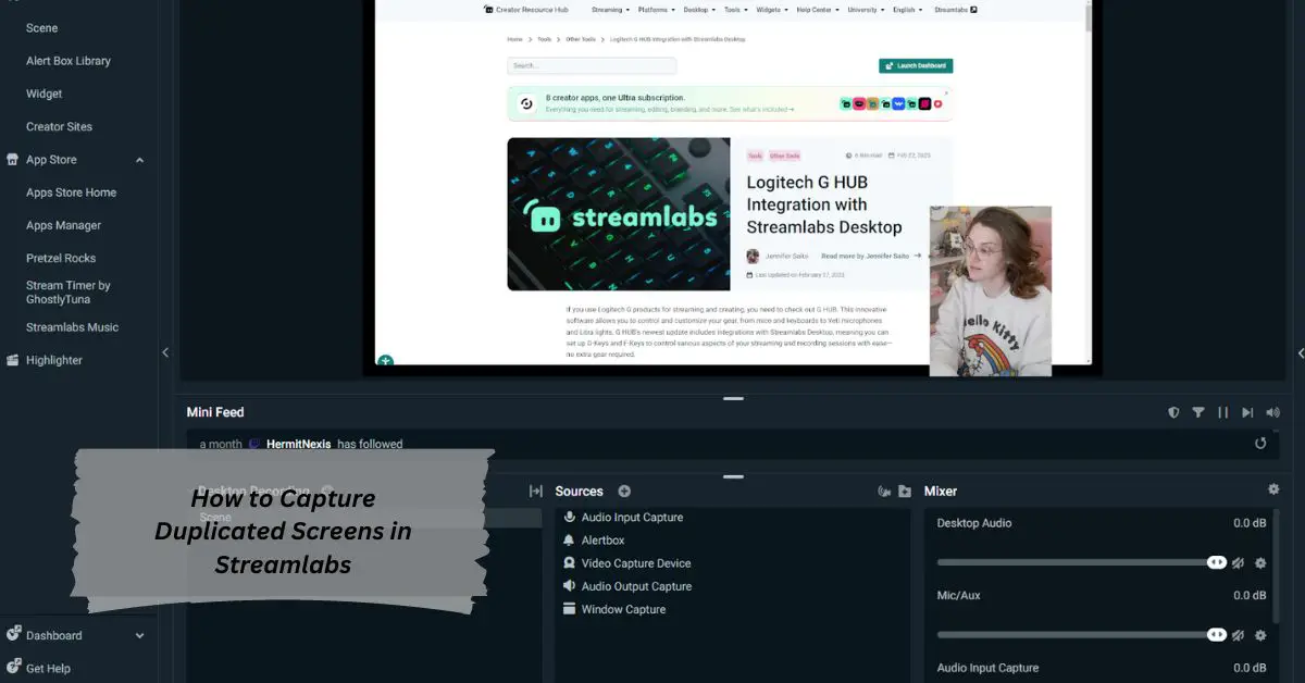 How to Capture Duplicated Screens in Streamlabs A Comprehensive Guide!