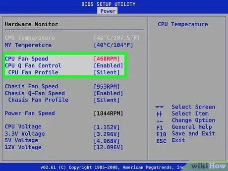 Accessing BIOS for Fan Control: