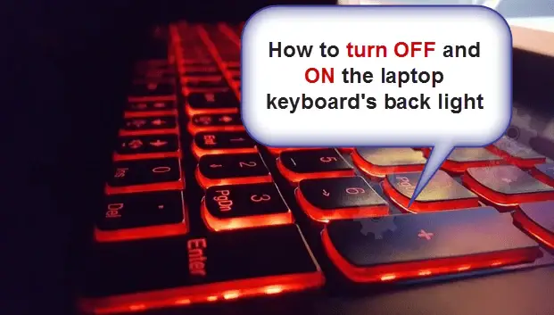 Why You Might Want to Turn Off Your Keyboard Backlight: