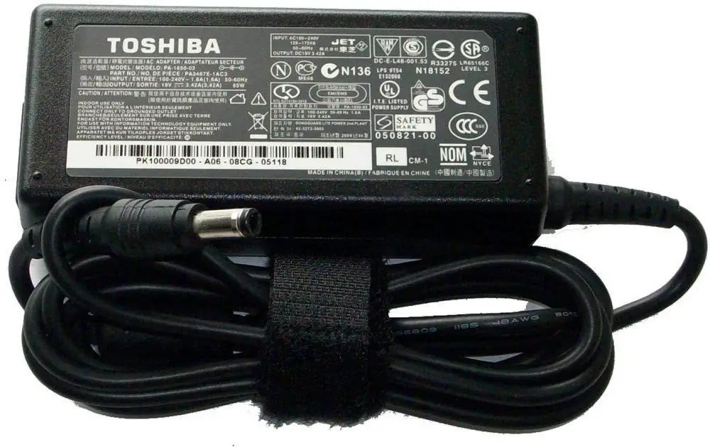 Types of Toshiba Laptop Chargers: