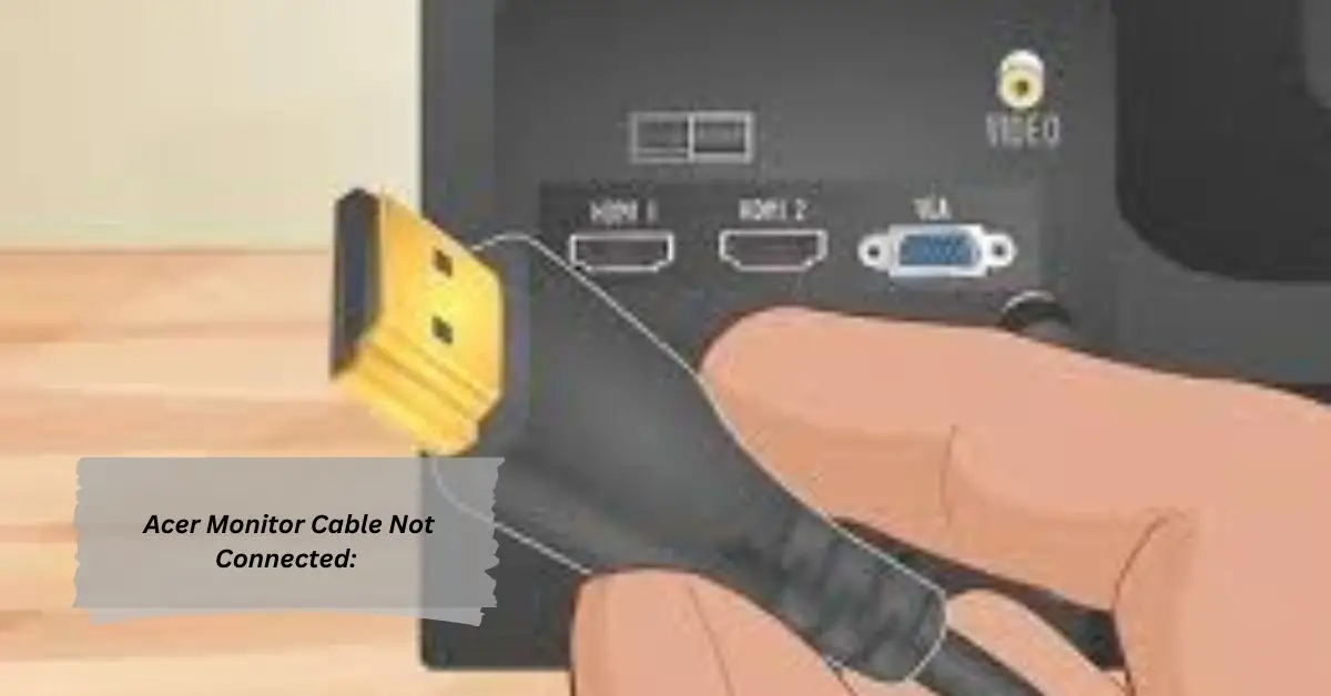 Cable Not Connected on Monitor A Comprehensive Troubleshooting Guide!