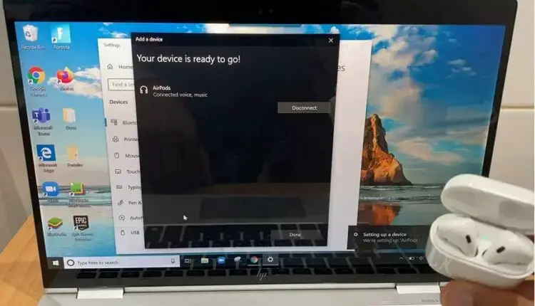 How to Connect AirPods to a Windows Laptop