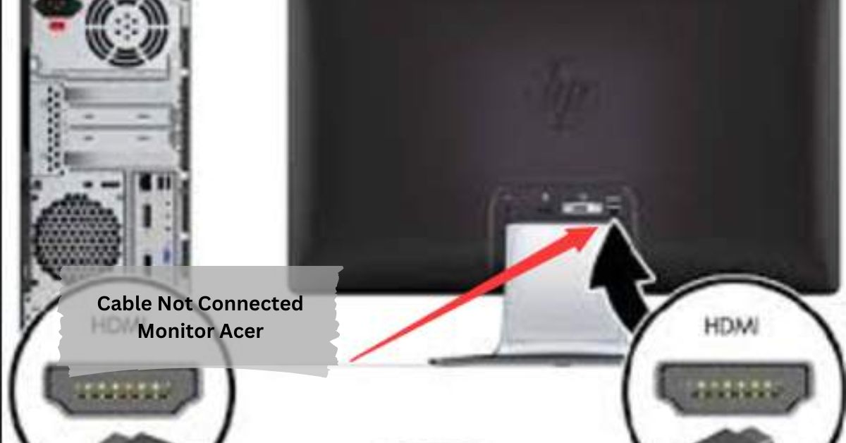 Cable Not Connected Monitor Acer