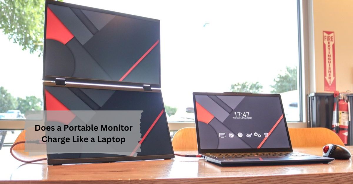 Does a Portable Monitor Charge Like a Laptop