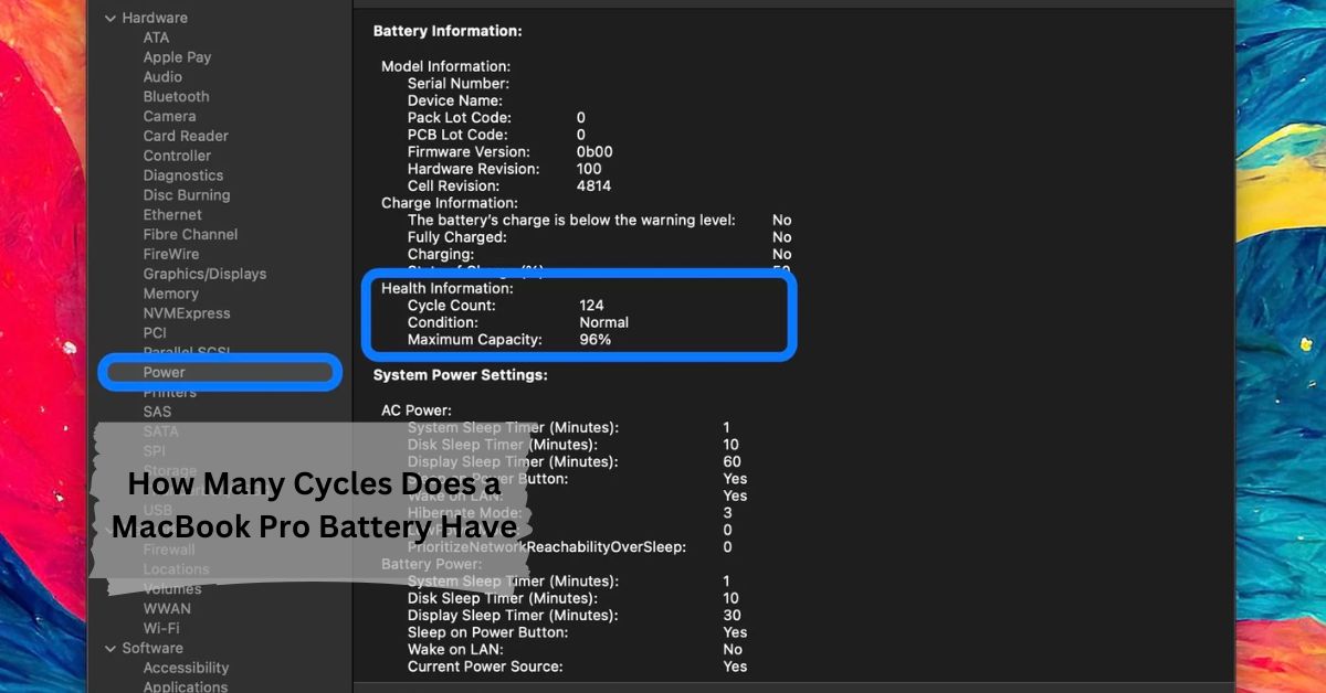 How Many Cycles Does a MacBook Pro Battery Have