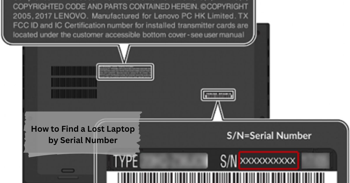 How to Find a Lost Laptop by Serial Number