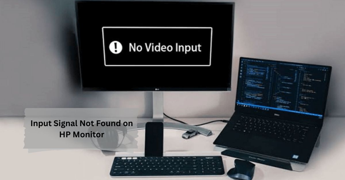 Input Signal Not Found on HP Monitor