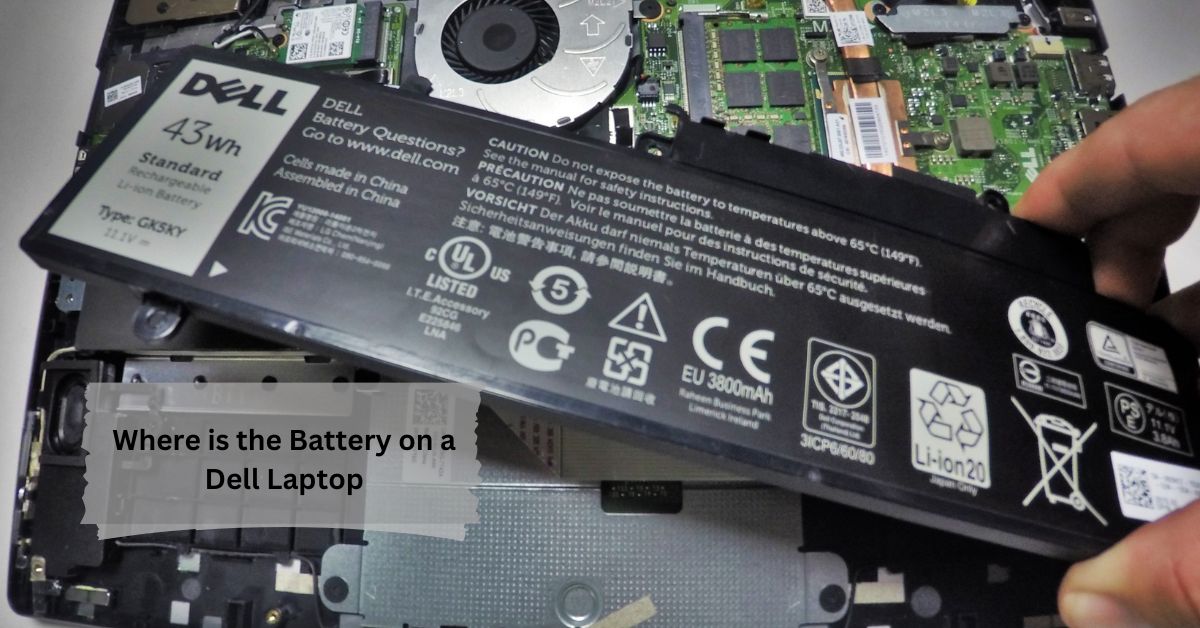 Where is the Battery on a Dell Laptop